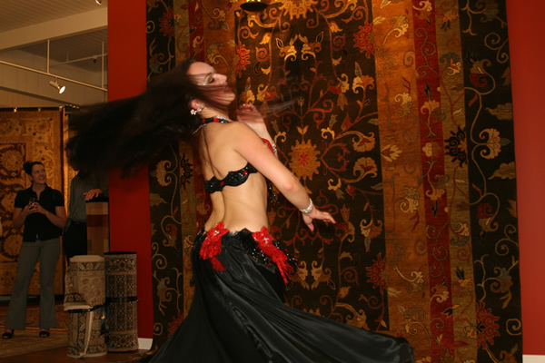 Nalini dancer at MI Corp. 20th Anniversary event