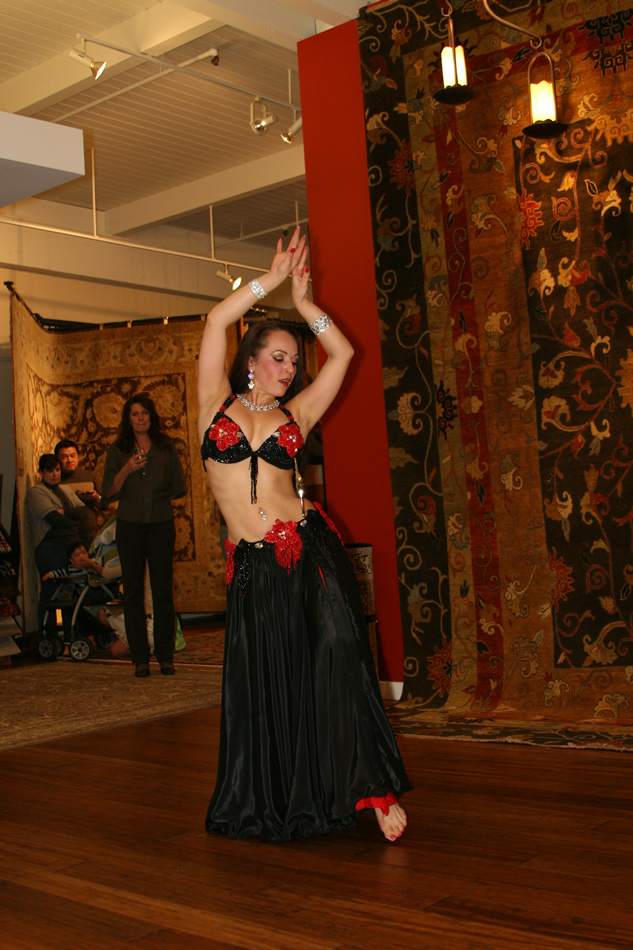 Dancer at MI Corp. 20th Anniversary event