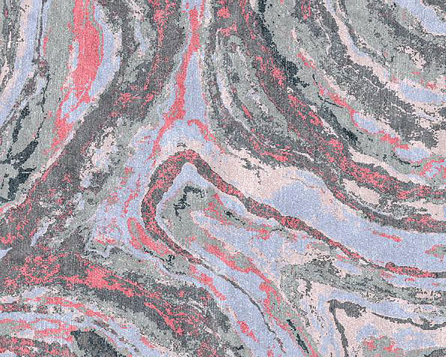 Mafi Signature 16 | 3rd and Wall | UJAR-142B: Silver area rug