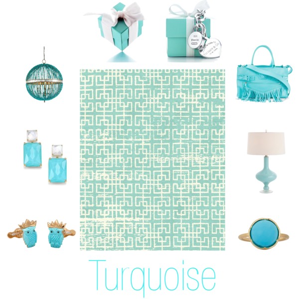 Turquoise custom area rugs and accessories