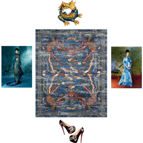 East meets West: Designer Rugs inspired by Asian art and Design