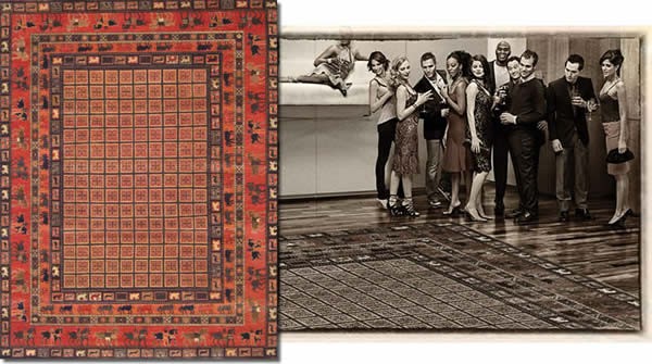 The Pazyryk Rug captivates our imagination...