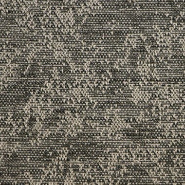 Modern/Transitional/Indoor-Outdoor Charcoal/Black Wool Area Rug: Design Organics Portico 41639: Iron Mountain (Power-Loomed Area Rug)