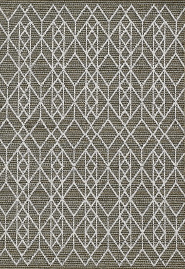 Madison | Terrarium | 13201576: Grey area rug Modern/Bohemian/Indoor-Outdoor Grey/Silver Area Rug: Madison Terrarium 13201576: Grey (Power-Loomed Area Rug)