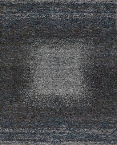 Bohemian/Transitional Brown Wool Area Rug: Mafi Signature Amazon AMZ-530 (Hand-Knotted Area Rug)