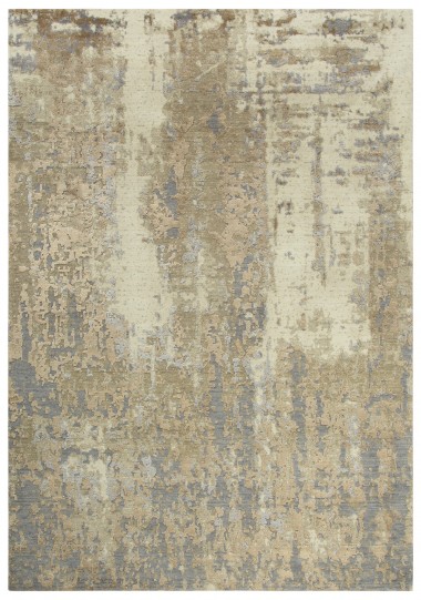 Modern Beige Wool Area Rug: Bainbridge Arya 21201: Beige/Ivory (Power-Loomed Area Rug)