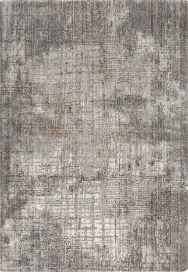 Modern Grey Area Rug: Bainbridge Ankita 21637: Grey (Power-Loomed Area Rug)