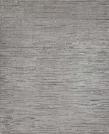 Transitional/Bohemian Dove Area Rug: Silk Road Atalaya 1916 (Hand-Knotted Area Rug)