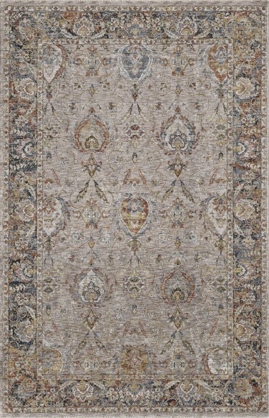 Traditional Brown Area Rug: Madison Avoca 1314048: Taupe (Power-Loomed Area Rug)