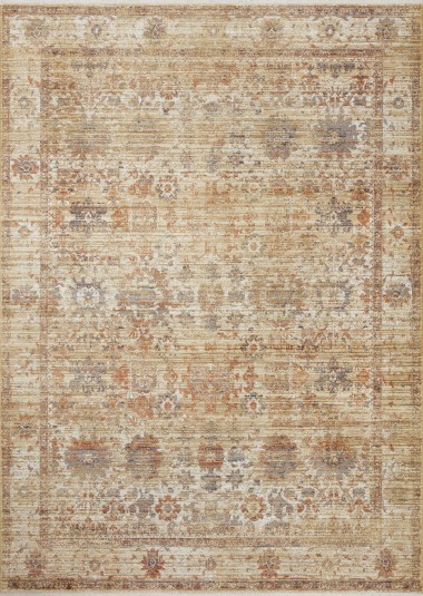 Traditional Red/Burgundy Area Rug: Allure Bright Nydra 1260 (Power-Loomed Area Rug)