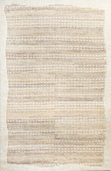 Bohemian Camel Wool Area Rug: Summit Beach Navagio 191362: Camel (Hand-Knotted Area Rug)