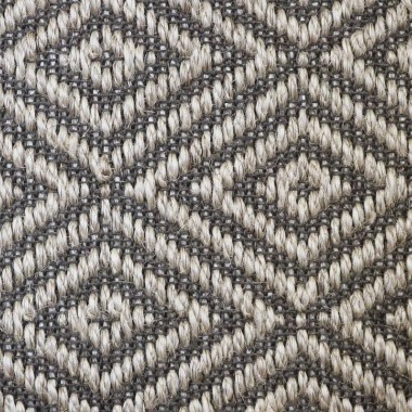 Modern/Transitional Grey/Silver Area Rug: Design Organics Birch Pepper 422974: Grey (Power-Loomed Area Rug)