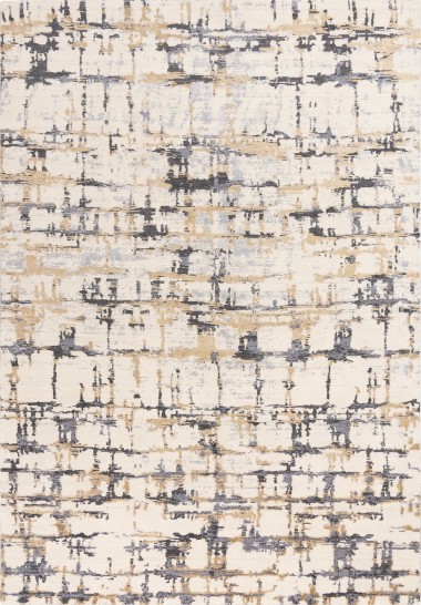 Modern Beige Wool Area Rug: Bainbridge Boli 22327: Beige/Grey (Luxe-Weave Construction Area Rug)