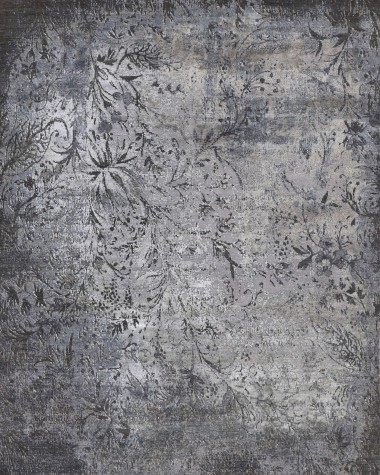 Transitional/Modern Beige/Tan Wool Area Rug: Mafi Signature Cosmos COM-739 (Hand-Knotted Area Rug)