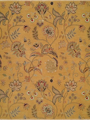 Regal | Cyprus Point | 183128: Gold area rug Transitional Yellow/Gold Wool Area Rug: Regal Cyprus Point 183128: Gold (Handmade Area Rug)
