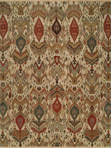 Transitional Multi Wool Area Rug: Regal Cyprus Point 183528: Multi (Handmade Area Rug)