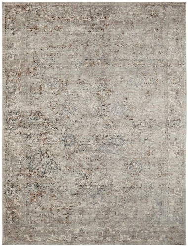 Traditional/Transitional Green Area Rug: Regal Crater Mountain 183051: Willow (Power-Loomed Area Rug)