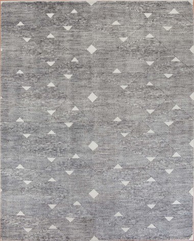 Bohemian Beige/Tan Wool Area Rug: Mafi Signature Harmony DJ-1023 (Hand-Knotted Area Rug)