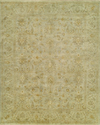 Regal | Destiny Luster | 184101: Mineral Green area rug Traditional Green Wool Area Rug: Regal Destiny Luster 184101: Mineral Green (Hand-Knotted Area Rug)