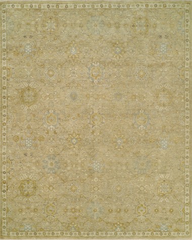 Regal | Destiny Luster | 184201: Chino area rug Traditional Yellow/Gold Wool Area Rug: Regal Destiny Luster 184201: Chino (Hand-Knotted Area Rug)