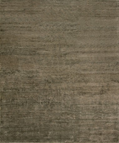 Transitional/Modern Brown Wool Area Rug: Regal Ellipse 185748: Brown (Hand-Knotted Area Rug)