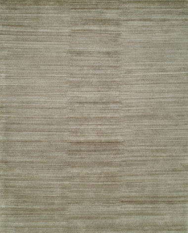 Transitional/Modern Beige/Tan Wool Area Rug: Regal Ellipse 185258: Umber Grey (Hand-Knotted Area Rug)