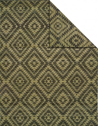 Transitional/Modern Brown Wool Area Rug: Regal Envy 185819: Brown/Camel (Handmade Area Rug)