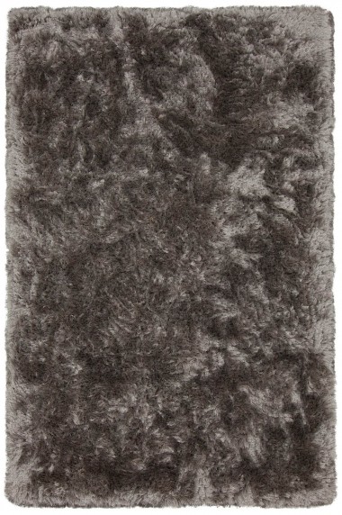Modern/Shag Grey/Silver Area Rug: West Lake Guisto 2370087: Grey (Handmade Area Rug)