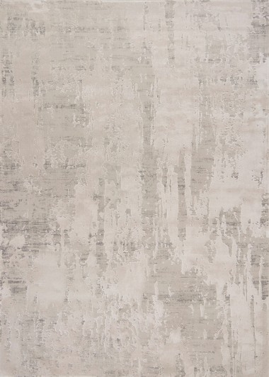 Transitional Grey/Silver Area Rug: Madison Geena 1375107: Silver (Power-Loomed Area Rug)