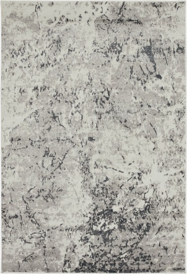 Madison | Geena | 1378307: Grey area rug Traditional Grey/Silver Area Rug: Madison Geena 1378307: Grey (Power-Loomed Area Rug)