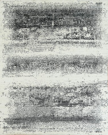 Modern/Transitional Ivory/White Wool Area Rug: Mafi Signature Nirvana HLNV-04 (Hand-Knotted Area Rug)