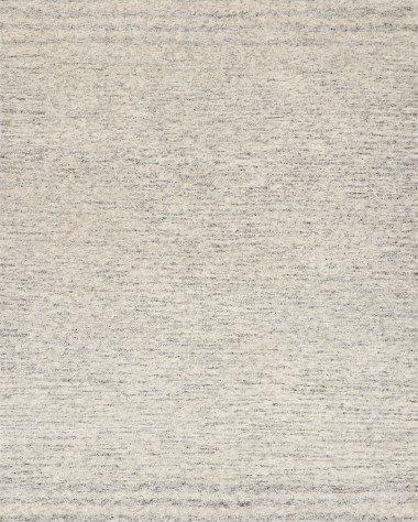 Modern/Transitional White/Ivory Wool Area Rug: Allure Hacienda 1820 (Hand-Knotted Area Rug)