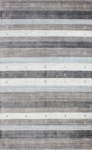 Bohemian Grey Wool Area Rug: Summit Terlago 192011: Grey (Hand-Knotted Area Rug)