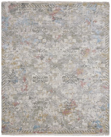 Regal | Khloe | 1811843: Taupe/Multi area rug Traditional/Transitional Beige/Tan Wool Area Rug: Regal Khloe 1811843: Taupe/Multi (Hand-Knotted Area Rug)