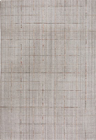 Modern/Transitional Taupe Wool Area Rug: Bainbridge Kikara 211496: Taupe (Hand-Knotted Area Rug)