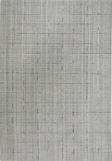 Bainbridge | Kikara | 211596: Grey area rug Modern/Transitional Grey Wool Area Rug: Bainbridge Kikara 211596: Grey (Hand-Knotted Area Rug)