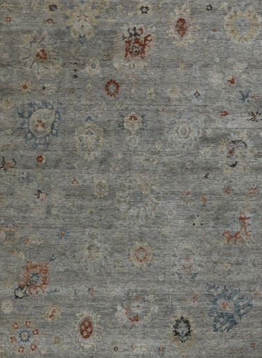Traditional Beige/Tan Wool Area Rug: Mafi Signature Legacy LEG-102 (Hand-Knotted Area Rug)