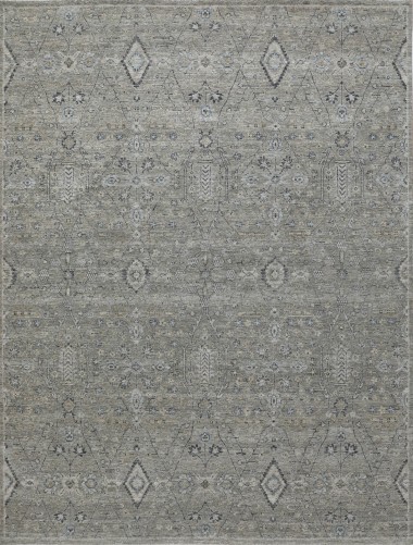 Traditional Beige/Tan Wool Area Rug: Mafi Signature Legacy LEG-108 (Hand-Knotted Area Rug)