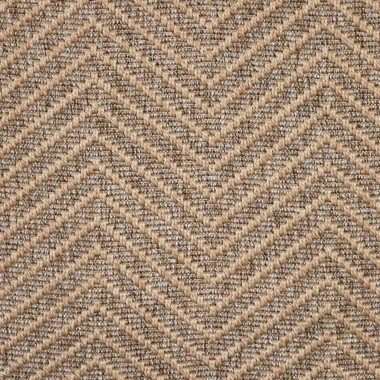 Modern/Transitional/Indoor-Outdoor Brown Area Rug: Design Organics Leeds 41269: Brown (Power-Loomed Area Rug)