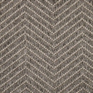 Modern/Transitional/Indoor-Outdoor Charcoal/Black Area Rug: Design Organics Leeds 41279: Black (Power-Loomed Area Rug)