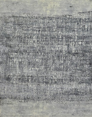 Modern Beige/Tan Wool Area Rug: Mafi Signature Hudson MDC-1435 (Hand-Knotted Area Rug)