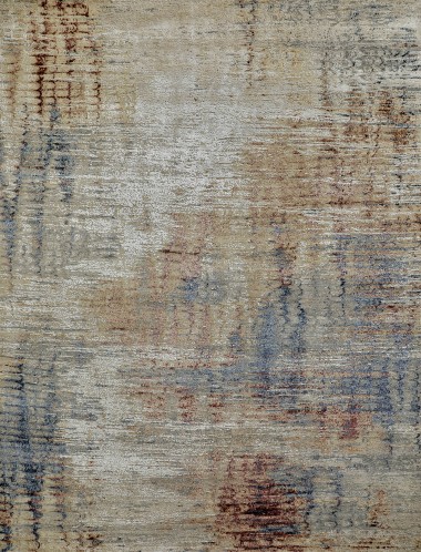 Mafi Signature | Hudson | MDC-1583: Camel/Rust area rug Modern Beige/Tan Wool Area Rug: Mafi Signature Hudson MDC-1583 (Hand-Knotted Area Rug)