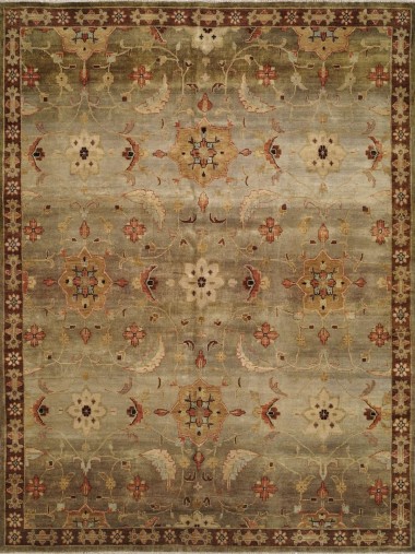 Regal | Modern Relic | 1813065: Taupe area rug Transitional Beige/Tan Wool Area Rug: Regal Modern Relic 1813065: Taupe (Hand-Knotted Area Rug)