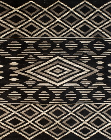 Bohemian Beige/Tan Wool Area Rug: Regal Mission Viejo 1813907: Natural (Hand-Knotted Area Rug)