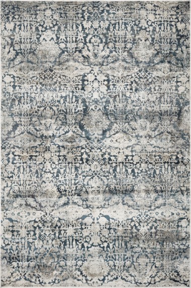 Transitional/Traditional Blue/Navy Area Rug: Madison Morgan 13137574: Teal (Power-Loomed Area Rug)