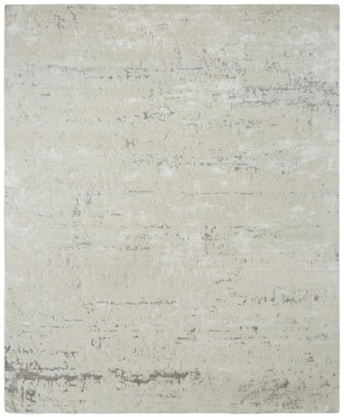 Modern Yellow/Gold Wool Area Rug: Regal Onyx 1815461: Travertine (Hand-Knotted Area Rug)