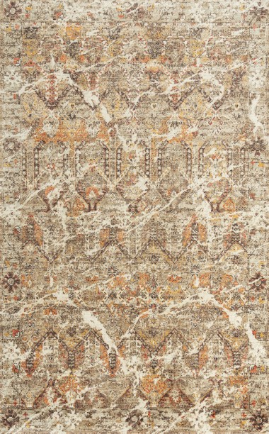 Traditional Brown Wool Area Rug: Bainbridge Ovara 215401: Brown/Beige (Luxe-Weave Construction Area Rug)