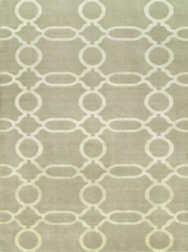 Modern Beige/Tan Wool Area Rug: Regal Paris France 1816943: Beige (Handmade Area Rug)