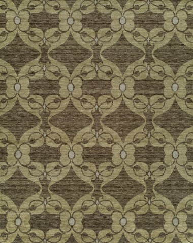 Modern Beige/Tan Wool Area Rug: Regal Paris France 1816353: Pecan (Handmade Area Rug)