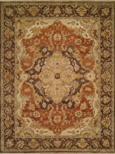Traditional Multi Wool Area Rug: Regal Phocelia 1816789: Multi (Hand-Knotted Area Rug)